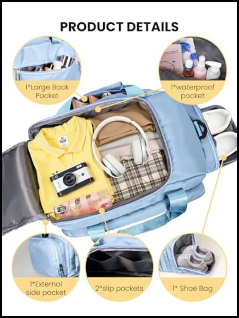 N/A personalized duffel